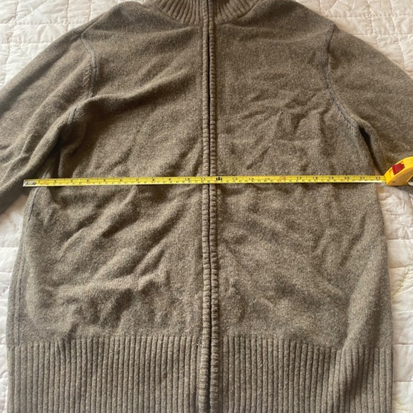 Hudson North Lambswool Blend Full zip sweater men’s size Large - Picture 2 of 6